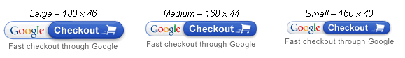 Google Checkout Buttons
