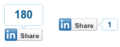 LinkedIn Share Buttons