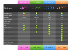 Website Pricing