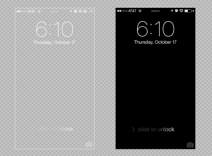 iphone background template preview
