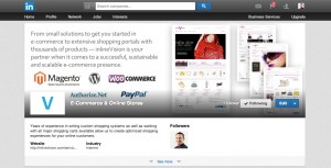 LinkedIn Showcase Page example banner - After