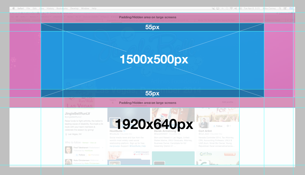 twitter page layout template