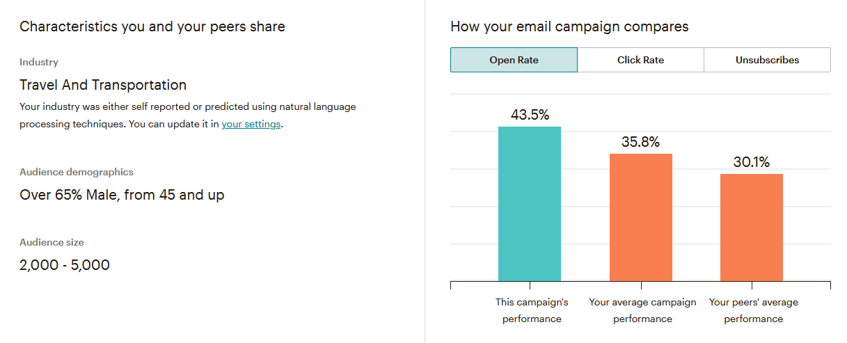 Email Marketing Campaigns Stats