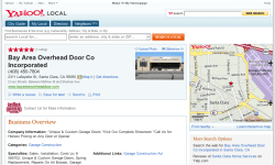 Yahoo! Local Enhanced Listing Yahoo! Local Enhanced Listing