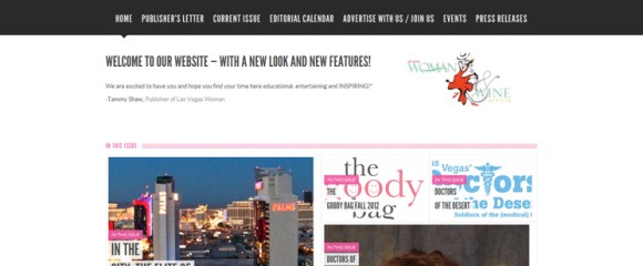 Las Vegas Woman Magazine Responsive Design Las Vegas Woman Magazine Responsive Design