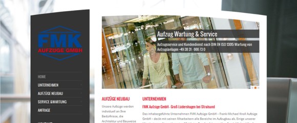 FMK Aufzüge GmbH Homepage
