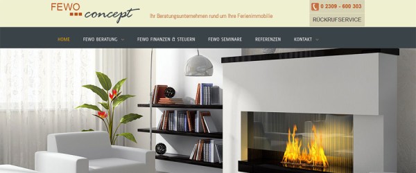 fewo-concept Homepage