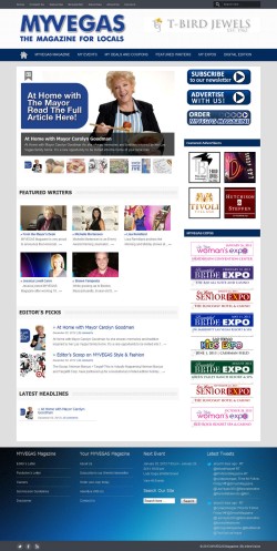 MYVEGAS Magazine HomePage MYVEGAS Magazine HomePage