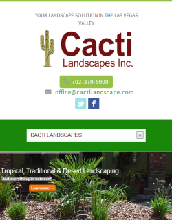 Cacti Landscapes - iPhone/SmartPhone View