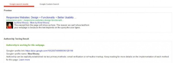 Google Authorship