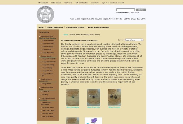 Authentic Native American Sterling Silver Jewelry - Before Authentic Native American Sterling Silver Jewelry - Before