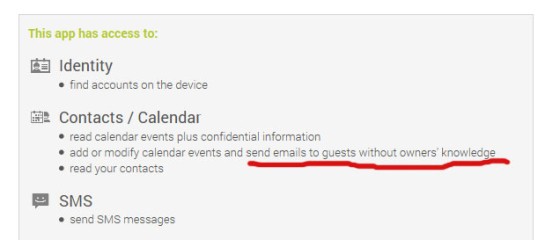 Ridiculous App Permissions Ridiculous App Permissions