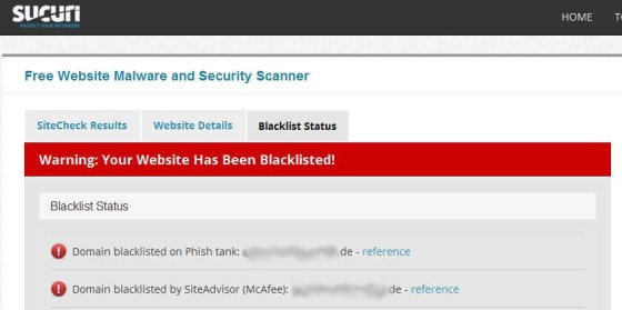 Sucuri SiteCheck