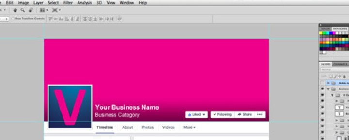 Facebook Business Page Cover Photo Template