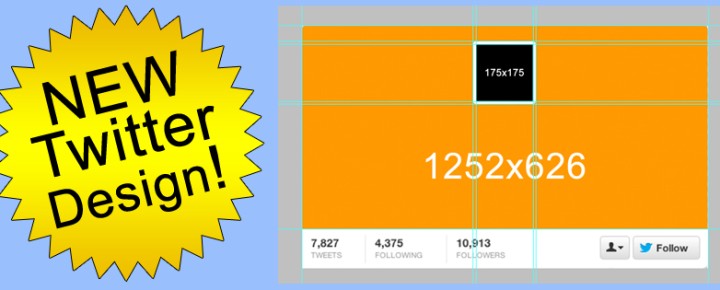 PSD Template for the new Twitter Profile Banner Image