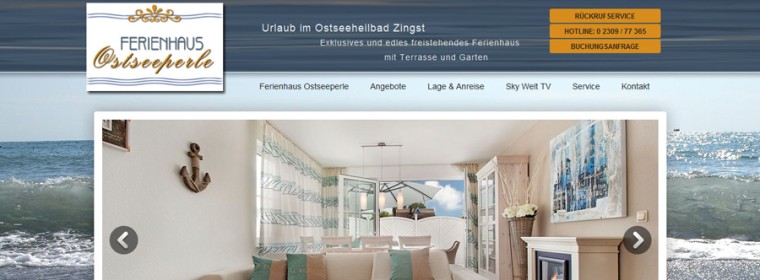 Luxus Ferienhaus / Luxury Vacation Villa Ostseeperle Zingst  – Germany