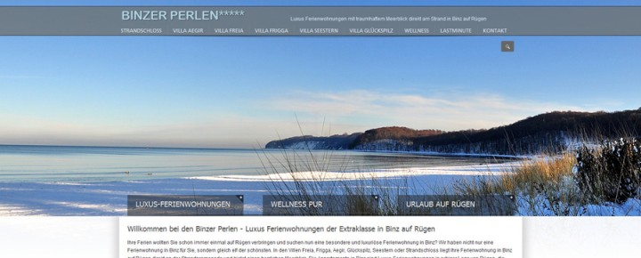 Binzer Perlen – Luxury Vacation Rentals with Ocean View – Binz, Germany
