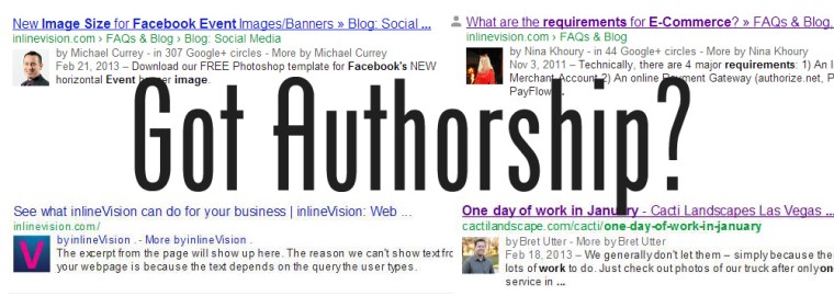 Got (Google) Authorship?
