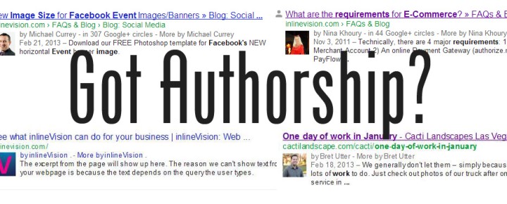 Got (Google) Authorship?