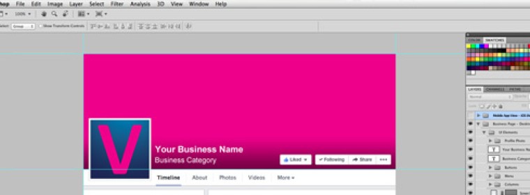 Facebook Business Page Cover Photo Template