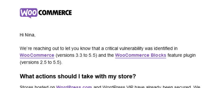 Woocommerce Security Woos