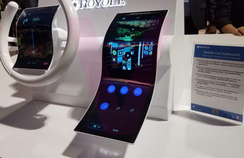 CES 2019 – Foldable Display